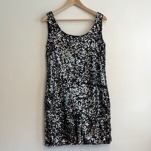 Sugar and Spice sequin dress XL low back New with tags